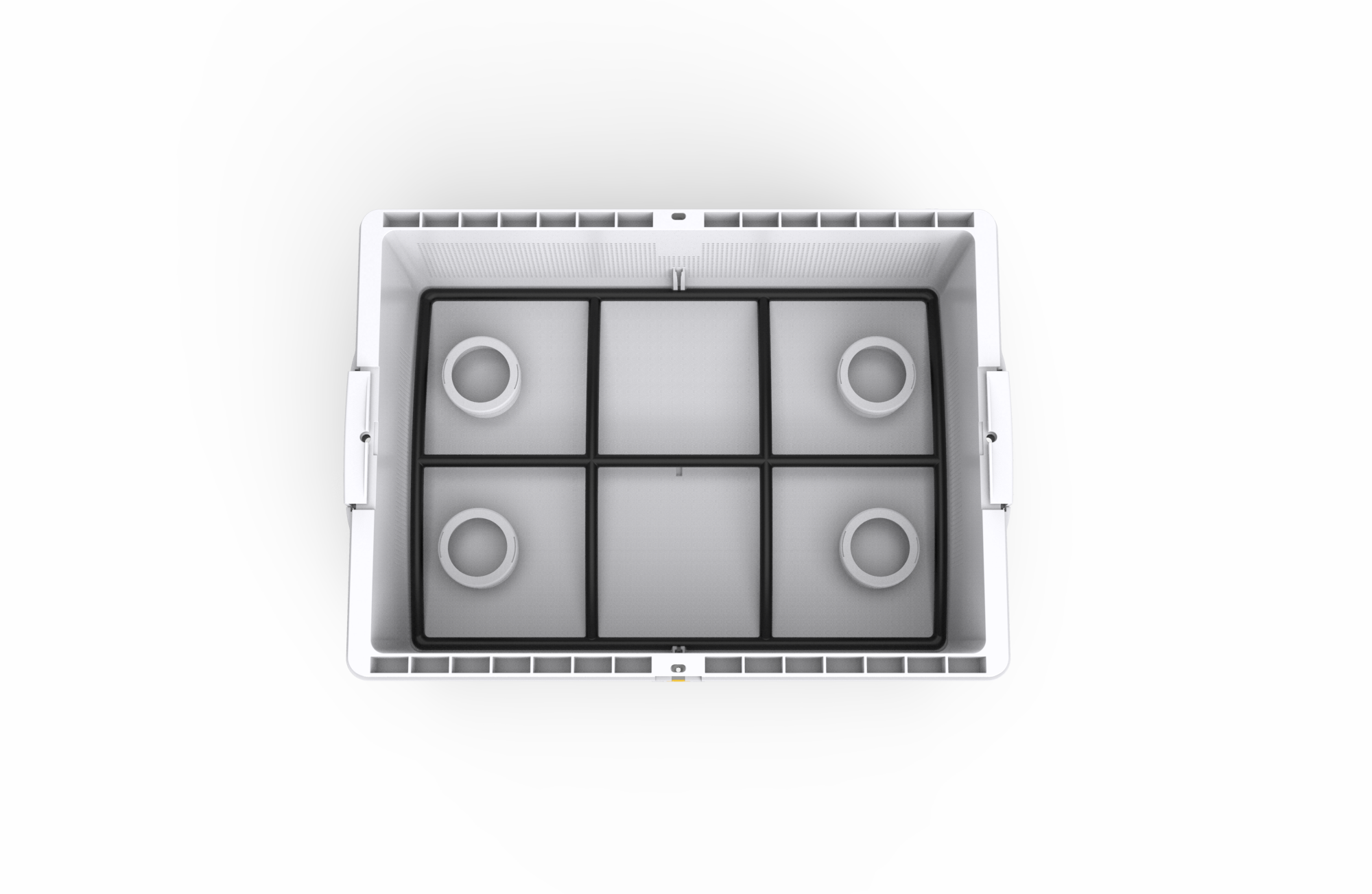 Contenedor de transporte para animales: grande con percha