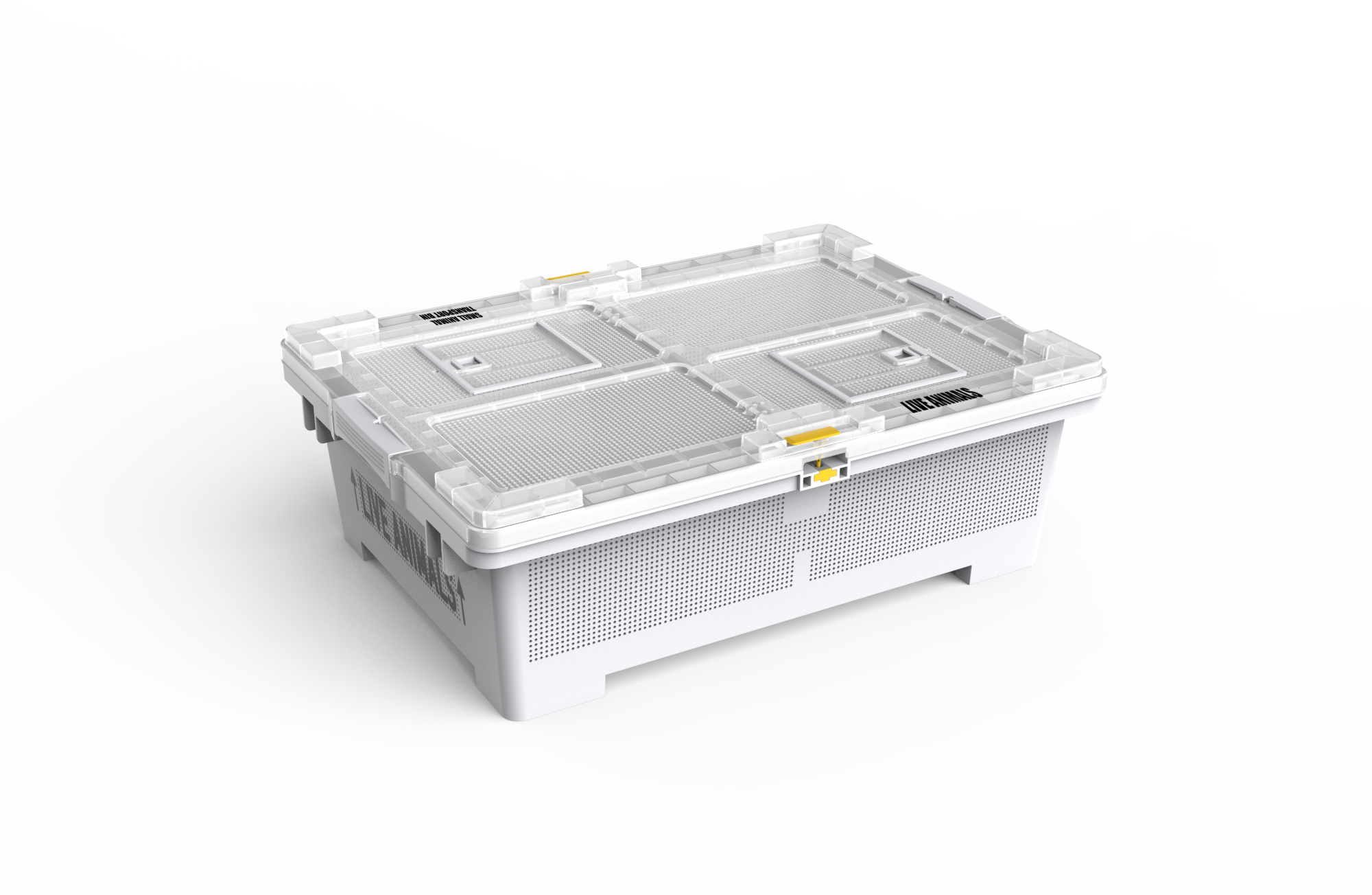 Animal Transport Bin: Large WITH PERCH